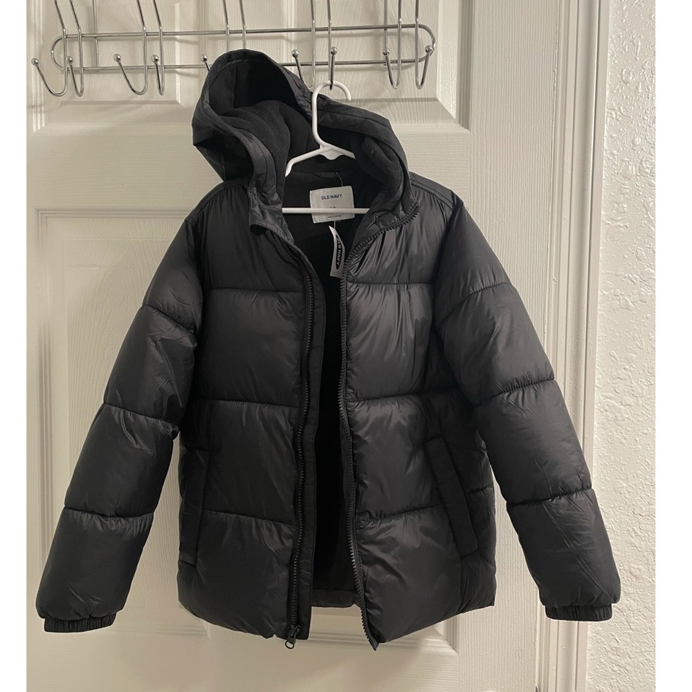 Boys Old Navy lined Puffer jacket